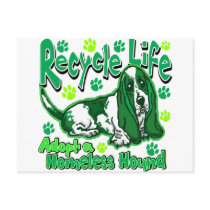 Recycle Dog Postcards