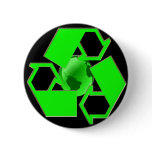 Recycle Earth 2- Save the Earth- Go Green buttons