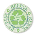Recycle Earth Day Gear magnets