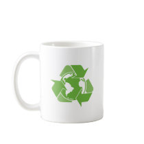 Recycle Earth Green Mug