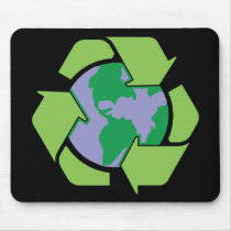 Recycle Earth Mouse Pads
