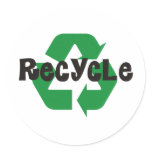 Recycle Ecologist Products & Designs! stickers