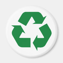 Recycle Ecology Products & Designs! Refrigerator Magnet