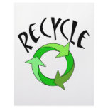 Recycle exclusive products! letterhead