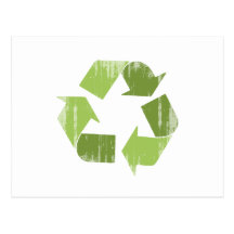 RECYCLE Faded.png Postcard
