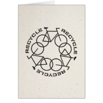 Recycle Folding Card