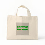 Recycle for Love tote bag by SusZana