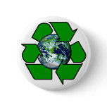 Recycle for Planet Earth Pins