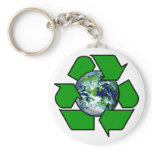Recycle for Planet Earth Keychains