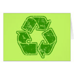 Recycle Graphic Vintage Card