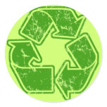 Recycle Graphic Vintage stickers
