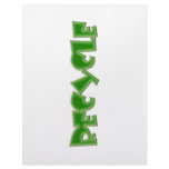 Recycle green design! letterhead