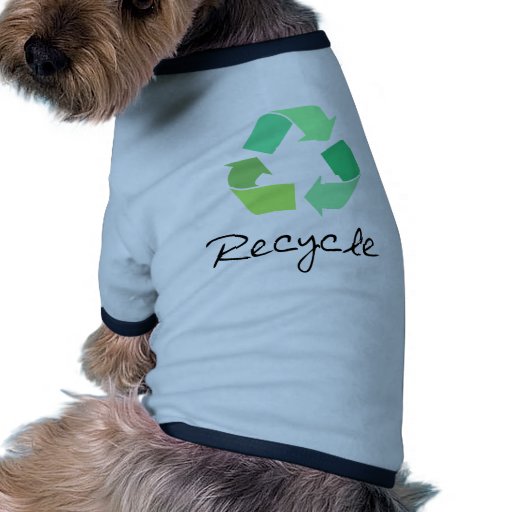 Recycle! Green designs for Ecology! Dog Tee