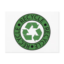 Recycle Green Logo BK Letters