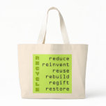 RECYCLE Grocery Tote Bag