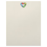 Recycle Heart -colour letterhead