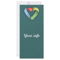 Recycle Heart -colour