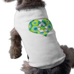 Recycle Heart Tie Dye pet clothing