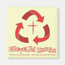 Recycle human magnet