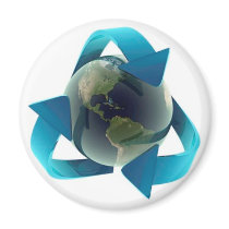 Recycle Fridge Magnets
