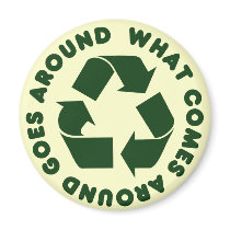 Recycle Refrigerator Magnet