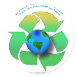 RECYCLE OUR PLANET Series stickers