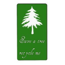 recycle plate 2 shipping labels