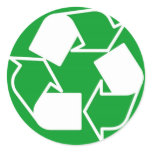 recycle please stickers