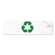 Recycle Products & Ecology Designs! Bumper Stickers