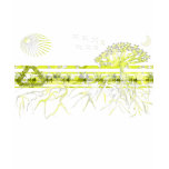 Recycle - Pure White Roots t-shirts