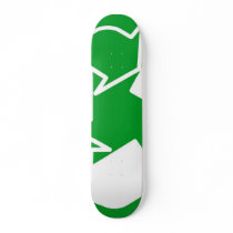 recycle custom skateboard