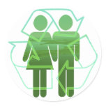 Recycle stickers