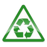 Recycle stickers