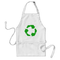 Recycle Symbol Aprons