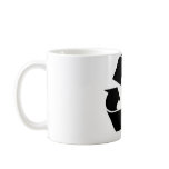 Recycle Symbol Black mugs