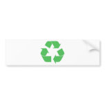 Recycle Symbol bumper stickers