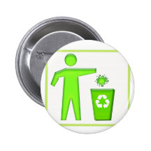 Recycle Symbol Button