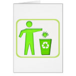 Recycle Symbol cards