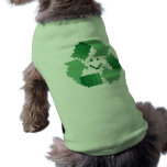 Recycle Symbol Dog Shirt pet clothing