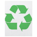 Recycle Symbol flyers