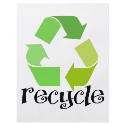 Recycle Symbol! Personalized Flyer by angeria
