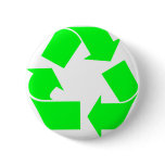 Recycle Symbol Green buttons