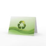 Recycle Symbol Greeting Card