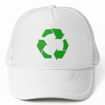 Recycle Symbol Mesh Hat