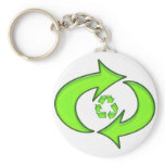 Recycle Symbol keychains