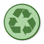Recycle Symbol Fridge Magnets