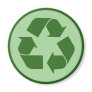 Recycle Symbol Fridge Magnets