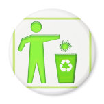 Recycle Symbol magnets