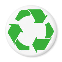 Recycle Symbol Refrigerator Magnets