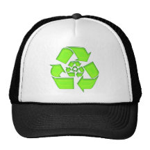 Recycle Symbol Mesh Hats